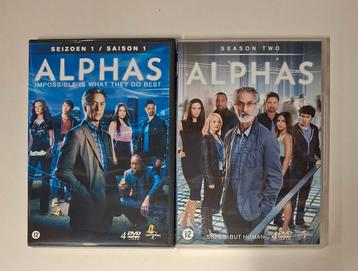 Alphas seizoen 1+2 complete serie beschikbaar voor biedingen