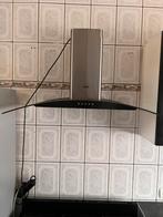 Hotte aspirante murale inox et verre 90 cm – Valberg, Enlèvement, Comme neuf