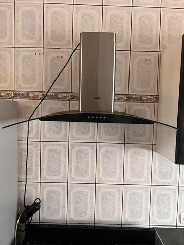 Hotte aspirante murale inox et verre 90 cm – Valberg beschikbaar voor biedingen