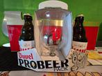 Duvel probeer pack + duiveltje duiveltje, Verzamelen, Biermerken, Ophalen of Verzenden, Zo goed als nieuw, Flesje(s), Duvel