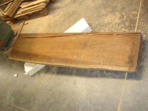 boomstam zitbank 183 cm x 40 cm x 10 cm verlaagde prijs, Doe-het-zelf en Bouw, Hout en Planken, Nieuw, Plank, Overige houtsoorten
