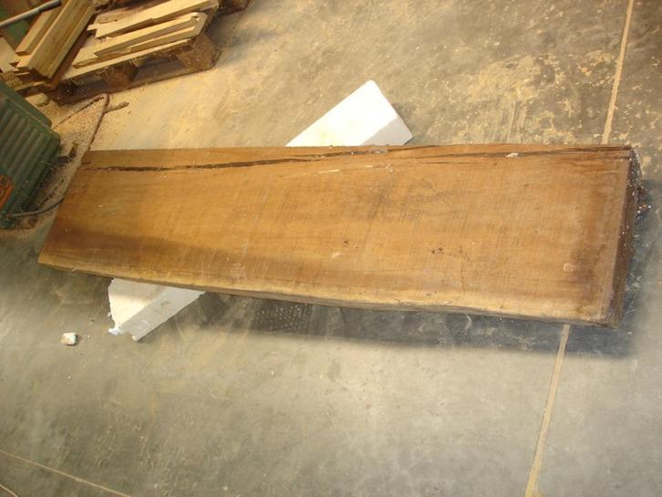 boomstam zitbank 183 cm x 40 cm x 10 cm verlaagde prijs, Doe-het-zelf en Bouw, Hout en Planken, Nieuw, Plank, Overige houtsoorten