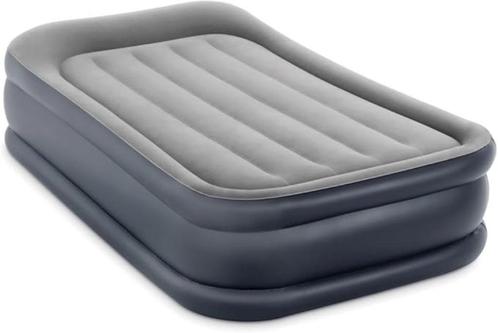 Intex Twin Deluxe | luchtmatras | 99 x 191 x 42 cm, Caravans en Kamperen, Luchtbedden, Nieuw, 1-persoons, Ingebouwde pomp, Verzenden