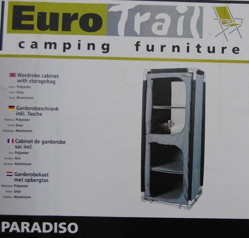 Armoire verticale 4 étagères camping - Euro Trail, Caravans en Kamperen, Kampeeraccessoires, Zo goed als nieuw, Ophalen
