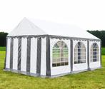 Prof partytent 4x6 m PVC 600 zeil+grondframe,tassen. 300€, Tuin en Terras, Ophalen, Opvouwbaar, Partytent, 2 meter of meer