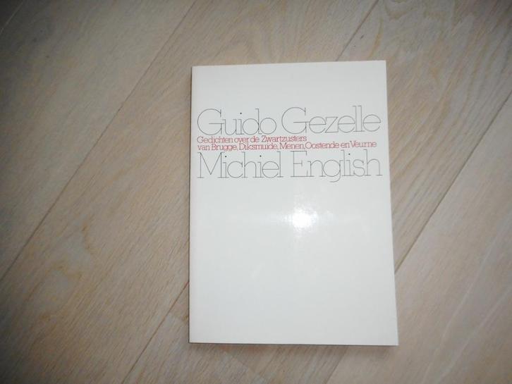 Guido Gezelle en Michiel English - Gedichten over de Zwartzu, Boeken, Gedichten en Poëzie, Zo goed als nieuw, Ophalen of Verzenden