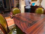 Notuleren tafel met 8 bijhorende stoelen, Huis en Inrichting, Ophalen, Zo goed als nieuw