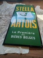 Emaillebord reclame Stella artois, Verzamelen, Merken en Reclamevoorwerpen, Ophalen, Zo goed als nieuw, Reclamebord