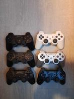 V lot playstation 3 controllers wit/zwart/grijs, Games en Spelcomputers, Spelcomputers | Sony Consoles | Accessoires, Controller