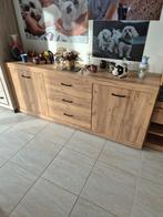 Buffet dressoir 2 portes et 3 tiroirs, Huis en Inrichting, Kasten | Buffetkasten, Ophalen, 150 tot 200 cm, Zo goed als nieuw, Minder dan 100 cm