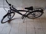 Jongensfiets Popal 24 "  zwart, Fietsen en Brommers, Ophalen, Gebruikt, 24 inch, Handrem