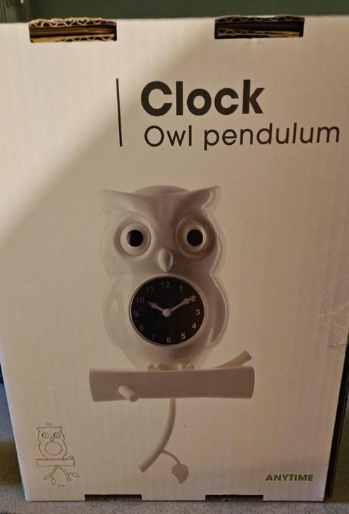 Clock Owl Pendulum Anytime, Kinderen en Baby's, Speelgoed | Educatief en Creatief, Nieuw, Ophalen