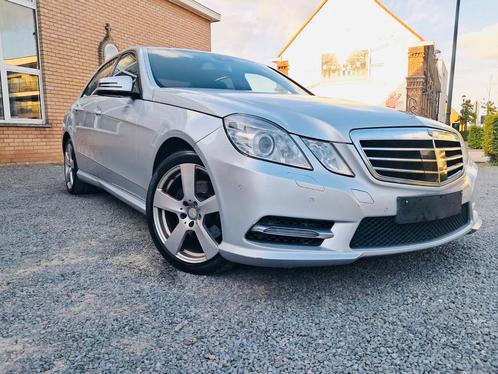 Mercedes E 220 cdi AMG uitvoering, Auto's, Mercedes-Benz, Particulier, E-Klasse, Diesel, Euro 5, Berline, 4 deurs, Automaat, Zilver of Grijs