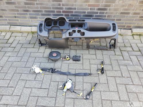 Fiat Panda 2012 -2020 airbag set met dashboard compleet €450, Auto-onderdelen, Dashboard en Schakelaars, Fiat, Gebruikt, Ophalen of Verzenden