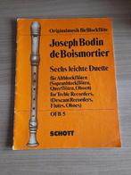 Blokfluitmuziek, Enlèvement, Utilisé, Flûte à bec