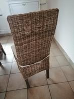 Rotan stoelen. 6 stuks, Maison & Meubles, Chaises, Osier ou Rotin, Comme neuf, Brun, Enlèvement