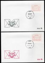 (B) ATM3 FDC Envelop 1981 - Set 6-9-14-59 BEF, Ophalen of Verzenden, Gestempeld, 1e dag stempel
