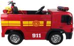 Voiture électrique enfant • CAMION DE POMPIER 12V 10Ah • Lux, Enlèvement, Neuf