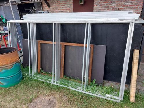 aluminium kaders, Doe-het-zelf en Bouw, IJzerwaren en Bevestigingsmiddelen, Zo goed als nieuw, Overige typen, 250 mm of meer, Ophalen of Verzenden