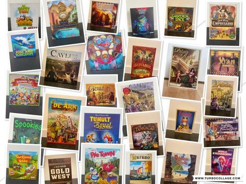 32 BORDSPELLEN TE KOOP, Hobby en Vrije tijd, Gezelschapsspellen | Bordspellen, Zo goed als nieuw, Ophalen