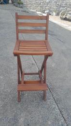 Chaise haute en bois, Ophalen, Zo goed als nieuw