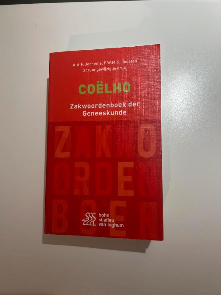 A.A.F. Jochems - Coëlho Zakwoordenboek der Geneeskunde, Boeken, Wetenschap, Ophalen
