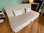 Omvormbare bank met kussens, Beige, 140 cm, Zo goed als nieuw, 200 cm