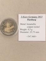 2€ - Euro Allemagne 2022, Enlèvement ou Envoi, Allemagne, 2 euros, Monnaie en vrac