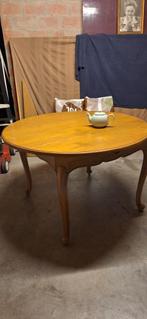 eiken tafel, Huis en Inrichting, Tafels | Eettafels, Ophalen, Gebruikt, 100 tot 150 cm, Vijf personen of meer