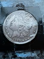 Morgan Dollar 1899-S, Postzegels en Munten, Munten | Amerika, Ophalen of Verzenden