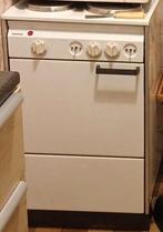 Gratis elektrisch fornuis met oven ophalen Middelkerke, Enlèvement, Utilisé, Blanc