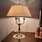 Lampadaire/ Lampe de table avec abat-jour beige., Maison & Meubles, Comme neuf, Enlèvement