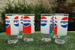 6 PEPSI glazen voor verzamelaars, Verzamelen, Ophalen, Zo goed als nieuw