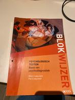 Studieboek psychologische testen, Enlèvement ou Envoi, Utilisé, Enseignement supérieur