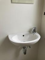 wc lavabo, Doe-het-zelf en Bouw, Sanitair, Ophalen, Gebruikt, Wastafel