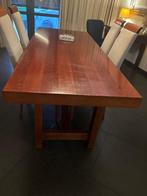 Table en bois massif 90 X 219,50, Rectangulaire, Cerisier, 50 à 100 cm, Enlèvement