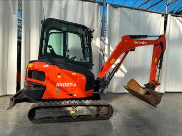 Mini-pelle Kubota KX27-4 en bon état, Enlèvement
