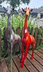 Polyester giraffen 1m hoog, Ophalen, Nieuw, Kunststof, Dierenbeeld