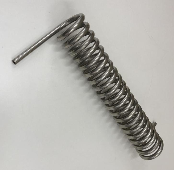 Wortkoeler koeling spiraal dompelaar element RVS heatpipe, Doe-het-zelf en Bouw, Verwarming en Radiatoren, Nieuw, Hoog rendement (Hr)