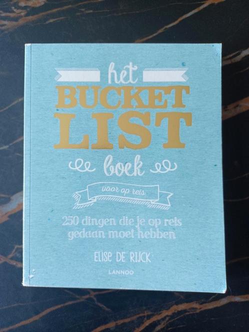 Elise De Rijck - Het bucketlist boek voor op reis, Boeken, Mode, Nieuw, Ophalen of Verzenden