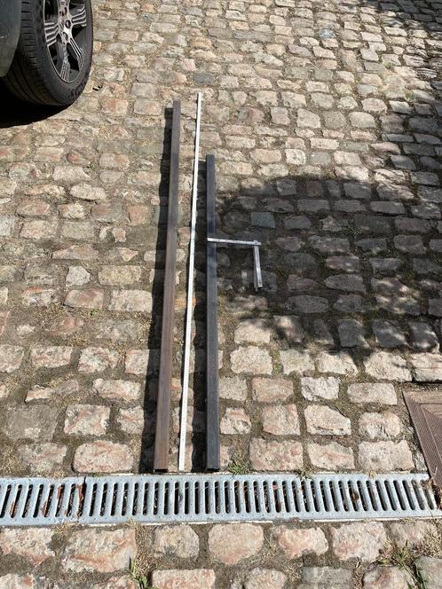 Steiger koker vierkant 40 X 40 X 3 mm, Doe-het-zelf en Bouw, Buizen en Afvoer, Zo goed als nieuw, Rechte buis, 40 tot 60 mm, Ophalen
