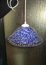 Prachtige Italiaanse hanglamp, Comme neuf, Moins de 50 cm, Enlèvement ou Envoi, Verre