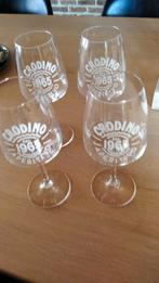4 glazen Crodino nieuw, Verzamelen, Glas en Drinkglazen, Ophalen of Verzenden