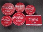 6 Coca Cola blikken dozen  (als set verkocht), Ophalen of Verzenden, Zo goed als nieuw