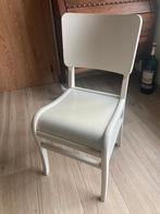 Tafelstoel - 6 stuks, Huis en Inrichting, Stoelen, Ophalen, Gebruikt, Wit, Vijf, Zes of meer stoelen