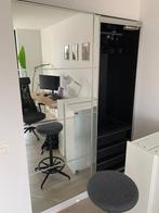 Ikea AULI - Set van 2 schuifdeuren in spiegelglas 150x210cm, Huis en Inrichting, Kasten | Kleerkasten, Ophalen, Gebruikt, 200 cm of meer