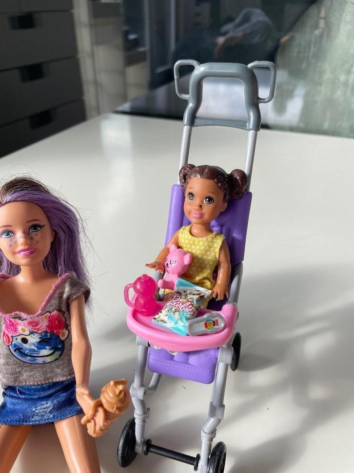 Babysitter voor Barbie, Kinderen en Baby's, Speelgoed | Poppen, Gebruikt, Barbie, Ophalen of Verzenden