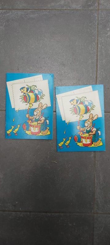 2 livres à colorier  années 60 (Pâques) beschikbaar voor biedingen