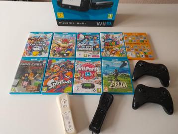 Console wii u 32gb + jeu nintendo land disponible aux enchères