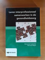leren interprofessioneel samenwerken in de gezondheidszorg, Boeken, Studieboeken en Cursussen, Ophalen, Nieuw, Hoger Onderwijs